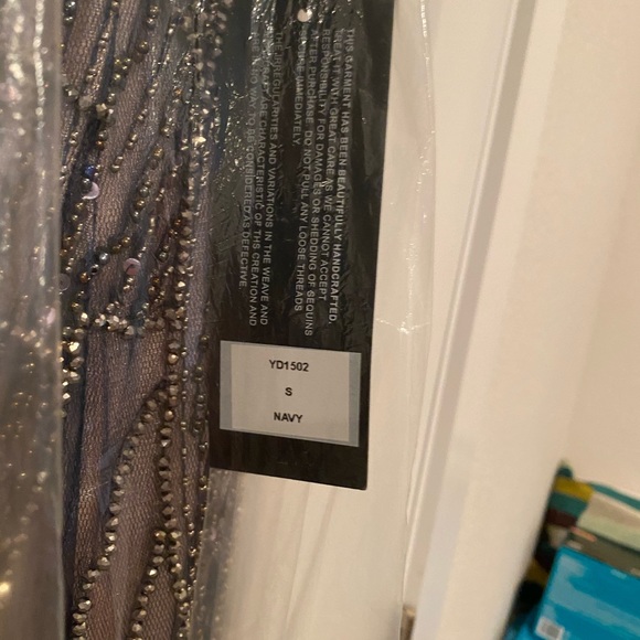 NEWBridesmaid/ MOH/ m of the bride beaded navy - Picture 3 of 8